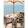 thumbnail image 2 of Outdoor Tablecloth with Umbrella Hole and Zipper, Fall Square Table Cloth 60x60 Inch Waterproof Tablecloth, Orange Pumpkin Autumn Maple Leaf Sunflower Black Plaid Picnic Table Cover for Patio Camping, 2 of 7