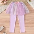 thumbnail image 2 of RUTAYY Toddler Children Leggings Girls Prints Trousers Two Culottes Spring Autumn Shaggy Yarn Skirt Pants Lovely Pants, 2 of 7