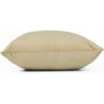 thumbnail image 4 of Pack of 2 Beige Throw Pillow Covers Soft Decorative Square Cushion Cases for Couch Sofa Bedroom, 4 of 5