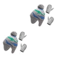 thumbnail image 1 of Jumpingount Sombrero Guantes Kit orejeras Manoplas para niños cómodo Accesorios de invierno gris azul verde M 2-3, 1 of 6