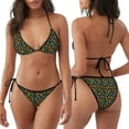 thumbnail image 3 of Balery Cartoon Dino Pijama Estampado Bikini de Dos Piezas para Mujer - Conjunto de Bikini Ajustable Sexy y Cómodo para Playa, 3 of 6