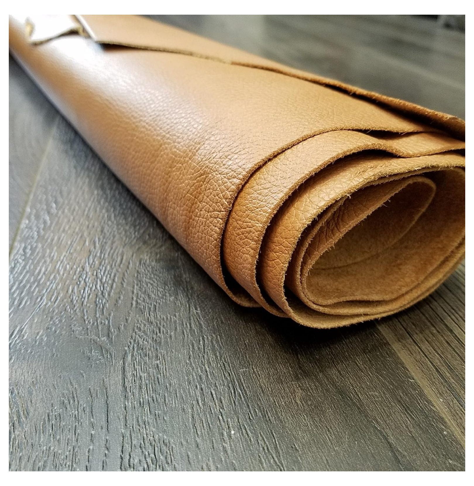 or Light Tan Weekender 2.5-3.0 oz Pebble Grain Soft Upholstery Chap Cowhide Genuine Leather Hide Skin 17 to 22 Square Feet (Over 30"x 50")