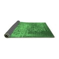 thumbnail image 2 of Ahgly Company Indoor Round Oriental Emerald Green Industrial Area Rugs, 5' Round, 2 of 4