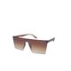 thumbnail image 1 of Gafas de sol ShuxiuWang gafas de sol cuadradas retro unisex marrones 9024735093824, 1 of 1