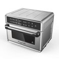 thumbnail image 2 of Megachef 10 in 1 Electronic Multifunction 360 Degree Hot Air Technology Countertop Oven, Silver Chrome, 25 Liter Capacity, 2 of 5