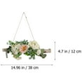 thumbnail image 5 of EUDIDV Decorative Faux Flowers Artificial Flower Decoration Style Decorative Flower Wreath Wall Pendant Artificial Flowers, 5 of 6