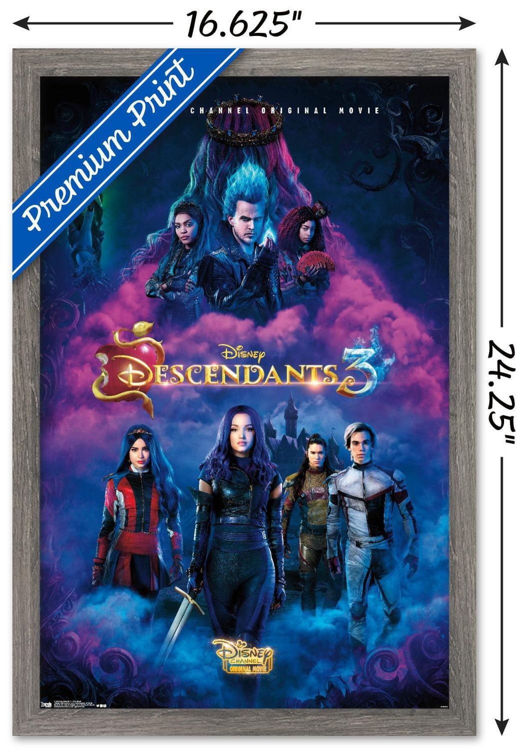 Disney Descendants 3 - One Sheet Wall Poster, 22.375" x 34"