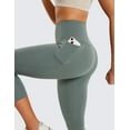 thumbnail image 4 of CRZ YOGA Womens Butterluxe Workout Capri Leggings with Pockets 21 Inches, 4 of 4