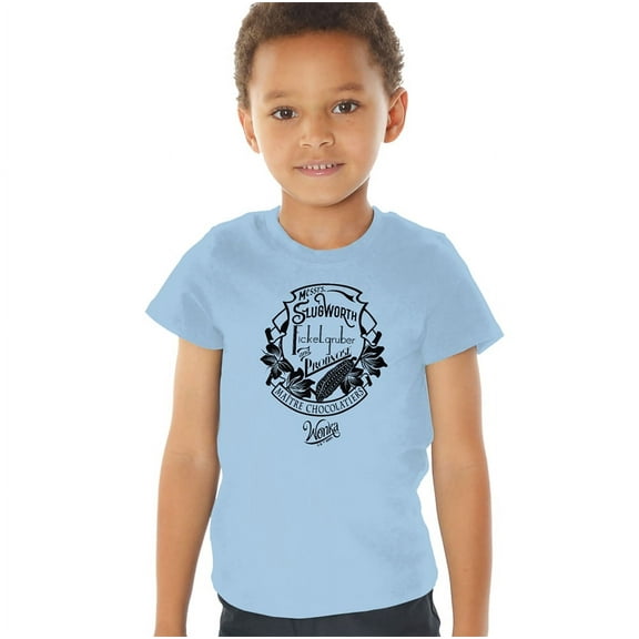 Willy Wonka And The Chocolate Factory Master Chocolatiers Kids T Shirt for Youth Toddler Boys and Girls