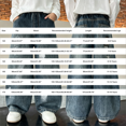 thumbnail image 4 of Otqutp Boys Distressed Baggy Jeans Pull‑on Elastic Waist Denim Pants with Paint‑Splash Print Kids Vintage Wide Leg Bottoms, 4 of 7