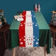 thumbnail image 1 of Big Sale ! Aedtie Table Cloth,Polyester Antependium,Innovation Independence Day Decorative Table Runner Linen Durable Table Mat Border Exclusively for Strong Table Cloth, 1 of 3