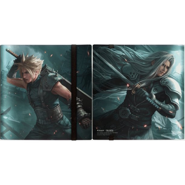 sephiroth card binder Ultra PRO - Final Fantasy x Universes Beyond Cloud/Sephiroth 12-Pocket PRO- for Magic: The Gathering have%20collector%26rsquo%3Bs%20item%20that%20blends%20iconic%20Final%20Fantasy%20themes%20with%20the%20Magic%3A%20The%20Gathering%20universe%20for%20fans%20of%20both%20franchises My Cloud and Sephiroth page