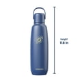thumbnail image 2 of sodastream Fizz & Go Stainless Steel Bottle, Storm, 2 of 12