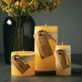 thumbnail image 6 of Vance Kitira 6" Pale Yellow Timber Pillar Candle, 6 of 10