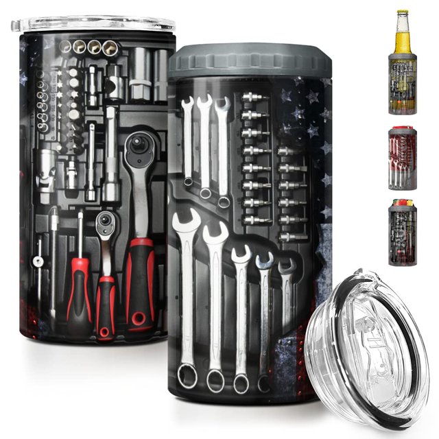 Can Cooler SANDJEST Mechanics Vaso Machanic Dad Caja de herramientas