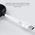 thumbnail image 3 of Ventilador USB recargable Inteprter silencioso blanco, 3 of 6