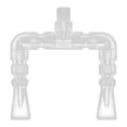 thumbnail image 2 of BELOVING Aquarium Plumbing Kit Clear Rotating Water Outlet Nozzle Return Pipe Fitting Inner Dia. 16mm, 2 of 8