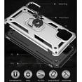 thumbnail image 4 of for Galaxy A12 Phone Case, Samsung A12 Phone Case with HD Screen Protector, Military Grade Protective Cases with Ring for Samsung Galaxy A12 (Silvery), 4 of 12