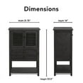 thumbnail image 3 of Finch Armoire de Rangement Webster Gris Foncé, 3 of 13
