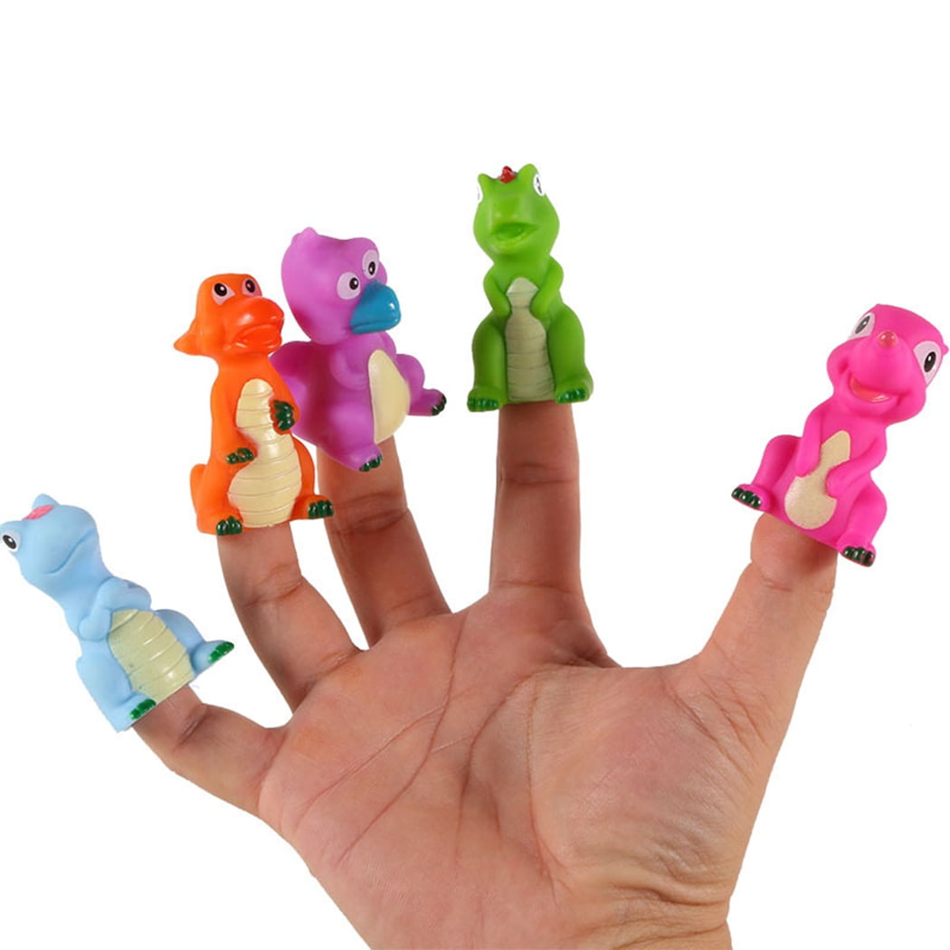 dinosaur finger puppets