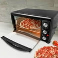 thumbnail image 3 of Aiwa Convection Toaster Oven, Countertop Oven with Bake, Toast, & Broil Functions, 1400W, Black, 3 of 7
