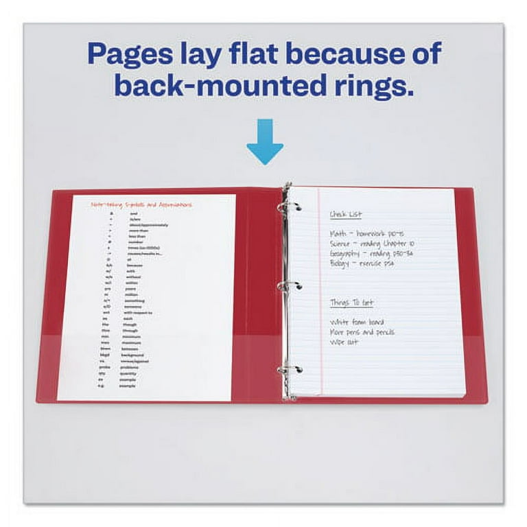 Economy Non-View Binder with Round Rings, 3 Rings, 1 Economy Non-View Binder with Round Rings, 3 Rings, 1