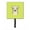 Lime Green Yellow, variant on Carolines Treasures Checkerboard Lime Green Black Labrador Leash or Key Holder 7Hx4.25W multicolor