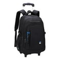 thumbnail image 4 of funtasica Rolling Backpack Portable Carry on Luggage Bag for Business Overnight 2 Small Wheels, 4 of 9