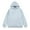 Sky Blue, variant on Mens Hoodies Pullover Long Sleeve Casual Sweatshirts Drawstring Gym Hooded Shirt with Kanga Pocket Beige M