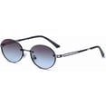thumbnail image 1 of Metal Rimless Men and Women Round Frame Sunglasses Outdoor Sun Shading Beach Driving Sunglasses (Color : C, Size : Medium), 1 of 4