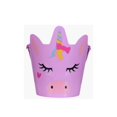 thumbnail image 4 of 3 Pack Unicorn Easter Baskets for Kids Egg Hunt with Handles, Cute Easter Basket for Carrying Eggs and Gifts, Unicorn Printed Toys Bucket Tote Set, Easter Party Supplies, 4 of 4