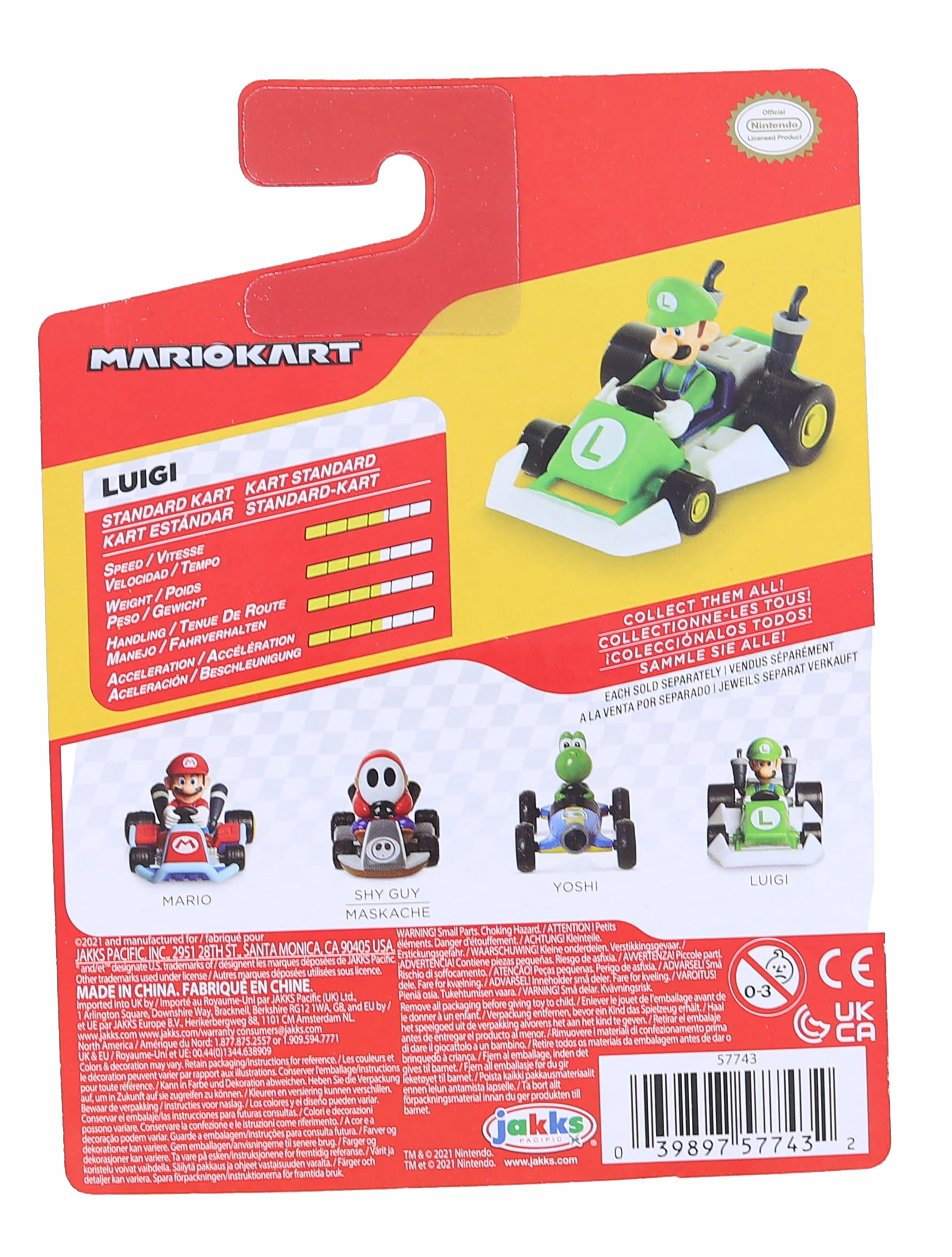 Super Mario Bros, Super Mario Kart Racers, Luigi in Kart, Wave 5