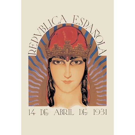 Republica Espanola Fine art canvas print (20" x 30")