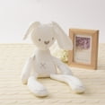 thumbnail image 4 of Bunny Stuffed Animal, 19.6 Inches Rabbit and Bunny Plush Toy, White Rabbit Stuffed Animal for Baby, Toddler, Kids, Adults, Soft Stuffed Bunny, Adorable Toy for Christmas Easter Birthday Gifts, 4 of 8