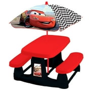 Disney Pixar Cars Picnic Table with Umbrella