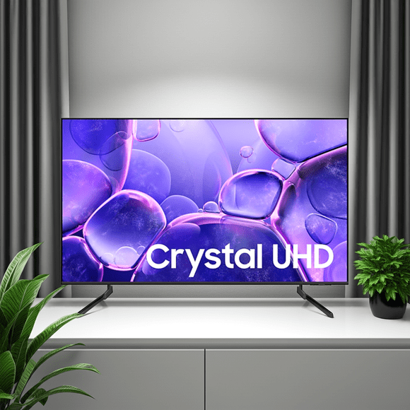 Samsung UN43U8000FFXZC 43" 4K UHD HDR LED Tizen OS Smart TV - 2025 (Factory Refurbished)