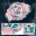 thumbnail image 3 of Digital Sport Watch for Age 5-12, Waterproof Outdoor Watches Analog Wrist Watches with Alarm Stopwatch for Age 5-12 Christmas Birthday Gift, 3 of 7