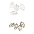 thumbnail image 1 of 200 Piezas de de Filigrana Huecos Joyería Colgante de Hoja Artesanías de Bricolaje Sunnimix Encantos de filigrana colgante, 1 of 7