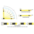 thumbnail image 2 of YellowGate 2.0 11792 Universal Aluminum Swing Gate Adjustable from 24"-37", 2 of 3