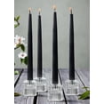 thumbnail image 4 of Serene Spaces Living Set of 4 Clear Ribbed Glass Tealight Holders, Perfect for Weddings and Home Décor, Measures 2.25" Tall and 2" Diameter, 4 of 7