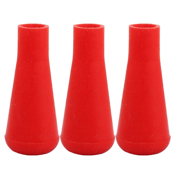 Arrow Tip Replacement 3pcs Rubber Arrow Tip for 8mm Diameter Arrows Tear-resistant Archery Arrow Accessories for Target Practice Hunting Durable