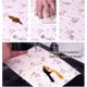 thumbnail image 3 of 3pcs Drawer Liners, Drawer Mat, Kitchen Cabinet Paper, Drawer Mat Waterproof Non-slip 30*500 Rose, 3 of 5