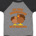 thumbnail image 4 of Inktastic My First Thanksgiving with Grandma Boys or Girls Baby Bodysuit, 4 of 5