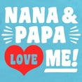 thumbnail image 2 of CafePress - Nana And Papa Love Me - Cute Infant Bodysuit Baby Romper - Size Newborn - 24 Months, 2 of 3