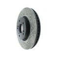 thumbnail image 4 of StopTech Slotted & Drilled Sport Brake Rotor Front Left 13 Honda Accord Sport Fits select: 2013-2015,2017 HONDA ACCORD EXL, 4 of 5