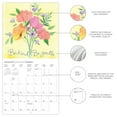 thumbnail image 4 of Graphique 2025 Live Love Laugh Mini Wall Calendar - 7” x 7” - Thick Paper - Home & Office Organizer - Large Monthly Grid - 3 Languages & Marked Holidays - 4 Month Preview Page for 2026, 4 of 6