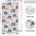 thumbnail image 2 of Cute Mom Baby Elephant Hand Towels, Happy Mother's Day Kitchen Towel Ultra Soft and Absorbent,Decorative Fingertip Face Towel for Bathroom Hotel, 2 PCS, 28.3"x 14.4", 2 of 5