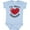 AE-Light Blue, variant on Inktastic I'm Mimi's Valentine Boys or Girls Baby Bodysuit