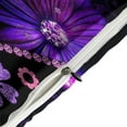 thumbnail image 4 of Flowers Bedding Set Pieces for People Botanical Floral Beautiful Print Microfiber Duvet Cover with Zipper, 4 of 5