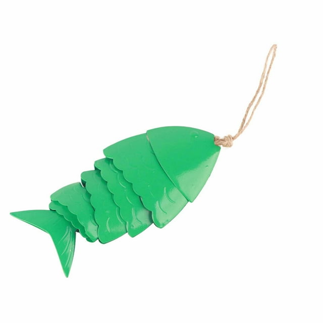 Chimes Metal Crafts,Colorful Koi Fish Wind Wind Chime Eaves Hanging Decorations Ultimate Reliability